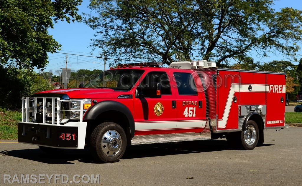 Squad 451 - 2012 Ford F550/Odysee Body.
