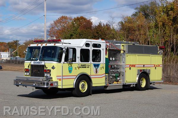 Engine 431 - 2002 E-One 2000 gpm Foam Pumper