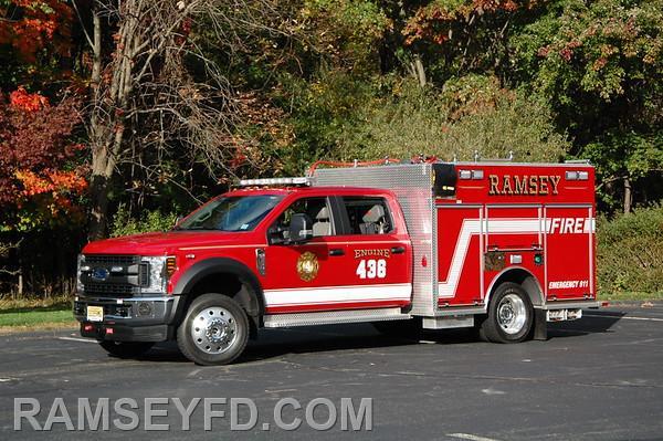 Engine 436 - 2018 Ford F550/KME 1000 GPM Mini Pumper